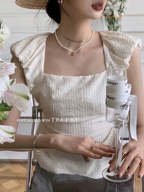 MATINEE Square Neck Tops